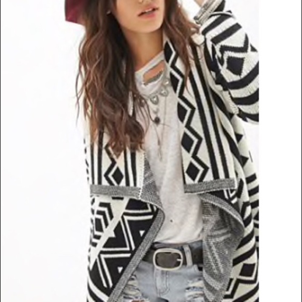 Forever 21 Shawl Cardigan